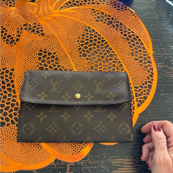 Louis Vuitton Dark Brown Monogram Wallet